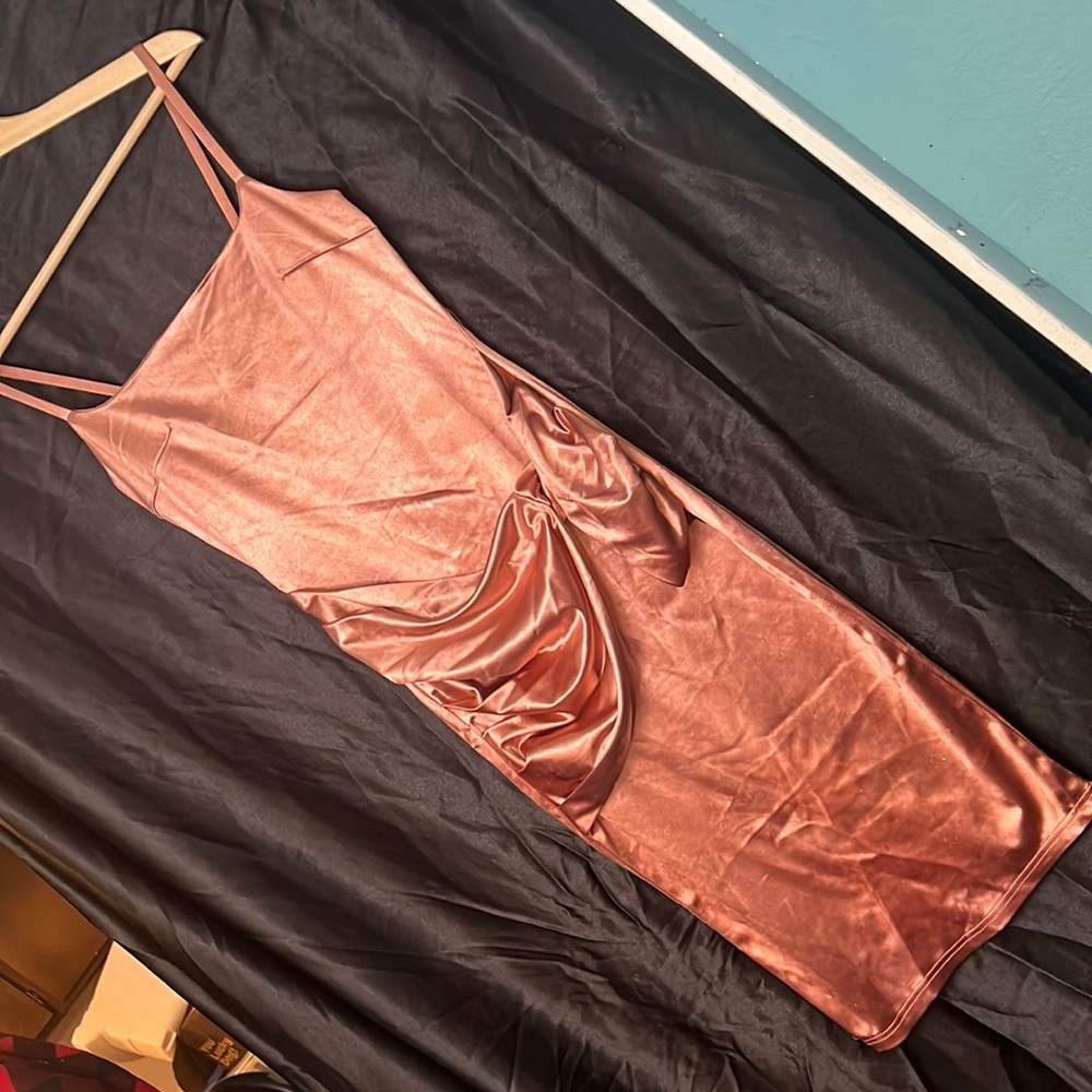 SHEIN Champagne Dress